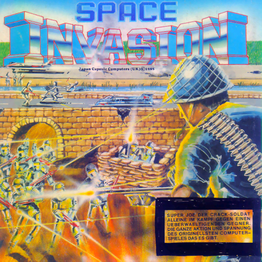 Space Invasion (Europe) Arcade Game Cover
